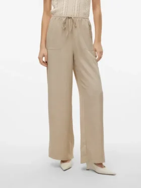 Vmmelaney-broek met hoge taille