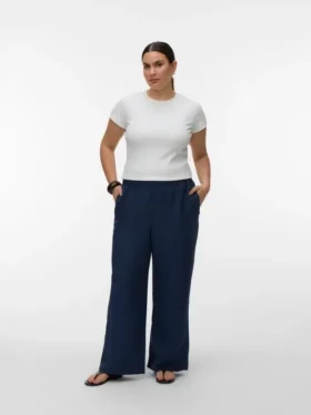 Vmmelaney broek met hoge taille