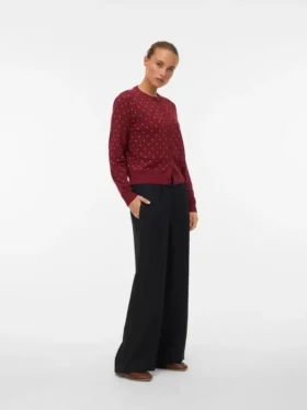 Vmmelaney broek met hoge taille