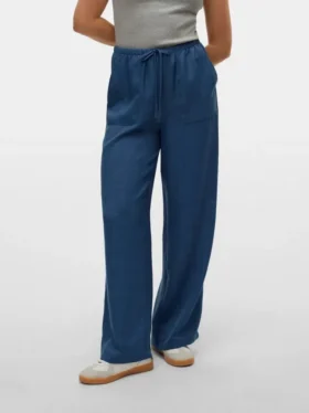 Vmmelaney-broek met hoge taille