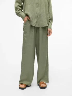 Vmmelaney-broek met hoge taille