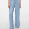 Vmmelaney-broek met hoge taille