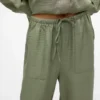 Vmmelaney-broek met hoge taille