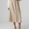 Vmmelaney lange rok met hoge taille