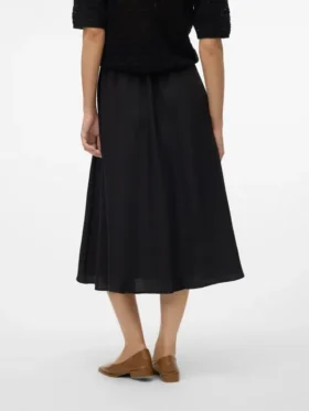 Vmmelaney lange rok met hoge taille