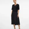 Vmmelaney lange rok met hoge taille