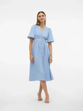 Vmmelaney midi-jurk