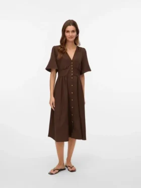 Vmmelaney midi-jurk