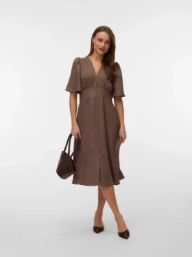 Vmmelaney midi-jurk