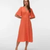 Vmmelaney midi-jurk
