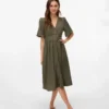 Vmmelaney midi-jurk
