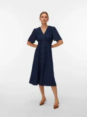 Vmmelaney midi-jurk