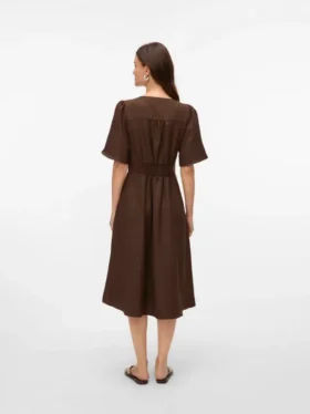 Vmmelaney midi-jurk