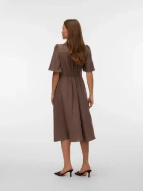 Vmmelaney midi-jurk