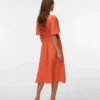 Vmmelaney midi-jurk