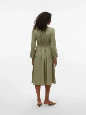 Vmmelaney midi-jurk