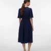 Vmmelaney midi-jurk