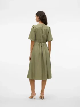 Vmmelaney midi-jurk