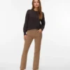 Vmmelisa broek met middelhoge taille