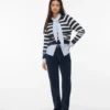 Vmmelisa broek met middelhoge taille