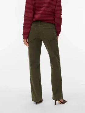 Vmmelisa broek met middelhoge taille