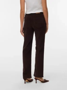 Vmmelisa broek met middelhoge taille