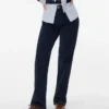 Vmmelisa broek met middelhoge taille
