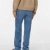 Vmmelisa-Jeans met middelhoge taille en wijde pijpen