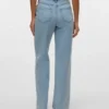 Vmmelisa-Jeans met middelhoge taille en wijde pijpen