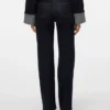 Vmmelisa-Jeans met middelhoge taille en wijde pijpen