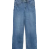 Vmmelisa-Jeans met middelhoge taille en wijde pijpen