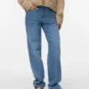 Vmmelisa-Jeans met middelhoge taille en wijde pijpen