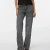 Vmmelisa-Jeans met middelhoge taille en wijde pijpen