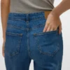Vmmelisa-Jeans met middelhoge taille en wijde pijpen