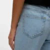 Vmmelisa-Jeans met middelhoge taille en wijde pijpen