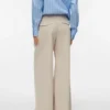 Vmmeng broek met middelhoge taille