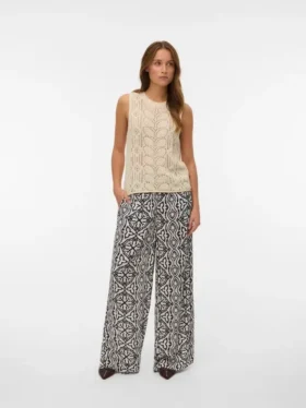 Vmmenny-broek met hoge taille