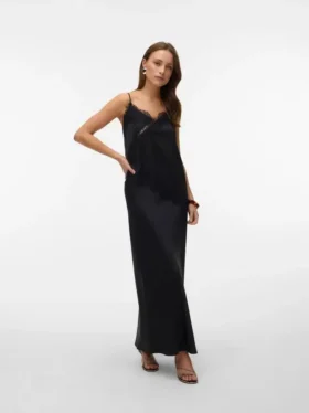 Vmmerle midi-rok met middelhoge taille