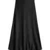 Vmmerle midi-rok met middelhoge taille