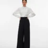 Vmmette broek met hoge taille