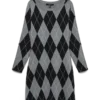 Vmmilano midi-jurk