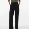 Vmmille getailleerde broek met hoge taille