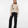 Vmmilly-broek met lage taille