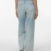 Vmmilou jeans met middelhoge taille en wijde pijpen