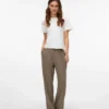 Vmmindy-broek met middelhoge taille