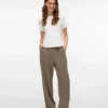 Vmmindy-broek met middelhoge taille