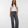 Vmmira-Jeans met middelhoge taille en wijde pasvorm
