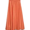 Vmmira lange rok met middelhoge taille