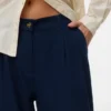 Vmmymilo broek met middelhoge taille