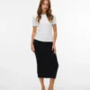 Vmnancy lange rok met middelhoge taille